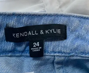 Kendall + Kylie Denim Zipper Skirt thumbnail 3