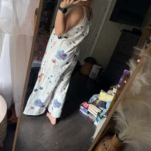 Women’s Small Patterned Overalls Jumpsuit thumbnail 3
