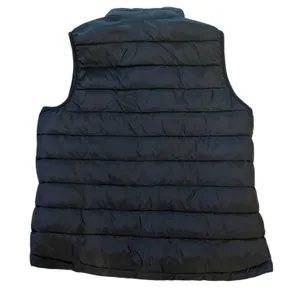 2 Degrees Heat Womens XXL Black Puffer Vest Lightweight Quilted Zip thumbnail 6