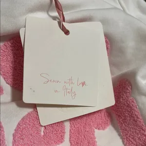 White and Pink 'Mon Chéri' Sweatshirt thumbnail 10