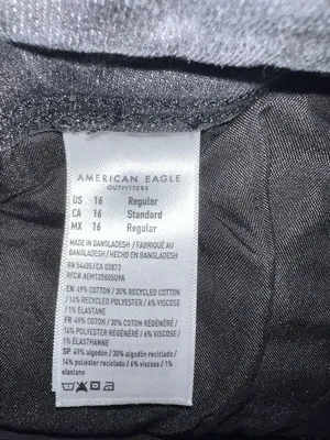 American Eagle Outfitters women’s Black Jeans - Classic Fit thumbnail 3