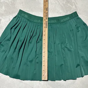 Prince Pickleball Pleated Skirt Women's Green Athletic Tennis Skort Size Medium thumbnail 4