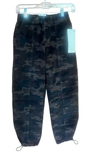 No Boundaries Camo corduroy, parachute pants Sz XXS NWT thumbnail 1