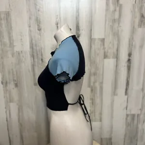 Backless top Blue thumbnail 2