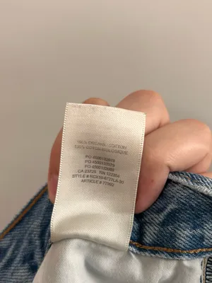 Aritzia Denim Forum The Joni High Rise Loose Jeans 29L Size 25 Blue thumbnail 13