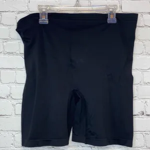 🎓 Black Shapewear Shorts‎ Size 1X thumbnail 3