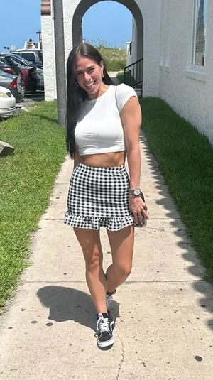 Black And White Skirt thumbnail 1