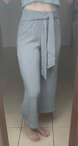 Urban Outfitters Wrap Tie Wide Leg Pants thumbnail 1