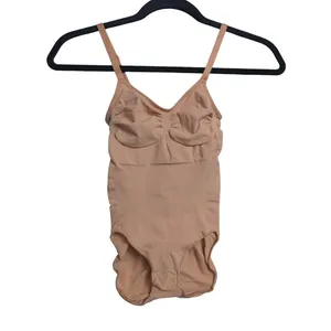 Skims Sculpting Snaps Bodysuit Shapewear Tan New without Tags S/M (4-8) thumbnail 2