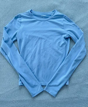 Hollister Blue Top Long Sleeve thumbnail 1