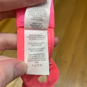 Aerie SMOOTHEZ Mesh Bralette Neon Pink Sheer Unlined Triangle‎ Bra Size XS thumbnail 4