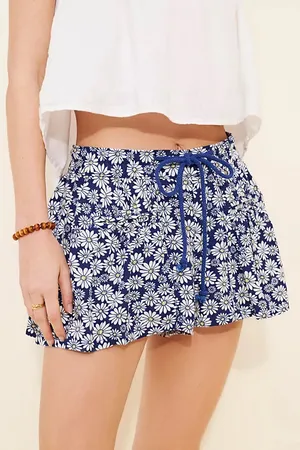 Free People Offbeat Daisy Print Shorts thumbnail 1