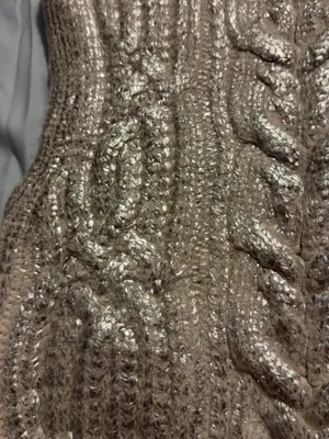 Zara Cable Knit Sweater Size Medium thumbnail 4