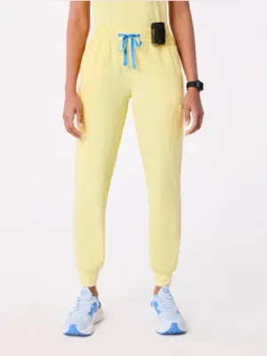 Figs Womens NWT Uman Relaxed Jogger Scrub Pant in Sunlight Size small petite thumbnail 5