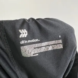 All in Motion Women Black Athletic Skort Drawstring Elastic Waist Pockets Size S thumbnail 7