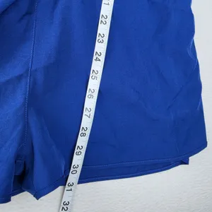 Womens Royal Blue Activewear Romper Runsie Cutout Crisscross Back Medium thumbnail 10