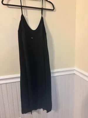 Out From Under Black Slip Lace Dress thumbnail 4