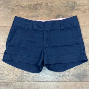 Lilly Pulitzer The Barclay Shorts in Navy 3” Inseam thumbnail 3
