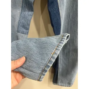 RE DONE‎ Levi's High Rise Straight Jeans Altered Waist Vintage Wash Size 27 thumbnail 12
