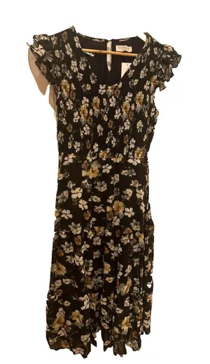 BALTIC Born Hayden Los Angeles Floral Dress Size M thumbnail 1