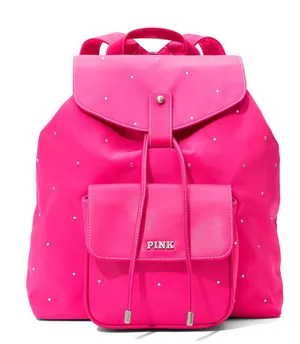 Victoria's Secret PINK Backpack pink Elle bedazzle thumbnail 1