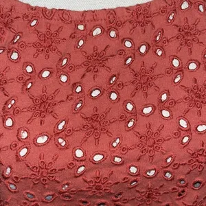 American Eagle Outfitters - Short Sleeve eyelet Blouse - L thumbnail 2