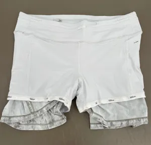 Lululemon TALL Pace Rival Skirt City Breeze Alpine White Athletic Tennis Skort 8 thumbnail 9