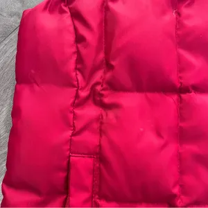 GAP Vibrant Red Down Filled Vest Outerwear Small thumbnail 7