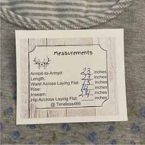 Cabernet Gray Blue floral Cotton 2 pcs Sleepwear Loungewear Capri SZ S thumbnail 8