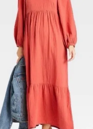 Universal Threads Dress Maxi Red thumbnail 1