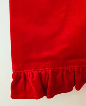 Anthropologie Maeve The Colette Crop Velvet Wide-Leg Pants:, Size 24 Tall thumbnail 11