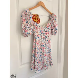 For Love And Lemons Juliet Floral Mini Dress‎ Spring Coquette Summer Size Small thumbnail 7