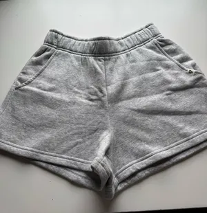 gray sweat shorts thumbnail 1