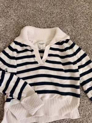 Abercrombie Sweater Knit Striped thumbnail 3