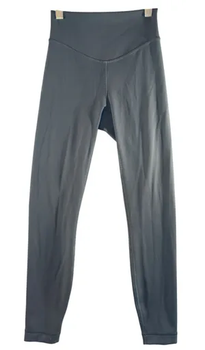 546 | Lululemon Wunder Under SmoothCover HighRise Tight Graphite‎ Grey 25" Size2 thumbnail 1
