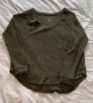 American Eagle Outfitters Waffle Long Sleeve thumbnail 2