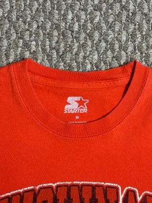 Cincinnati Bengals Orange Starter Y2K Style NFL Graphic T-Shirt thumbnail 4