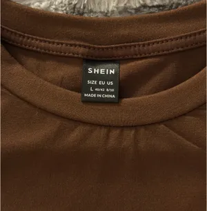 Shein Cowboy Boot Cropped Tee - Brown Size L thumbnail 2