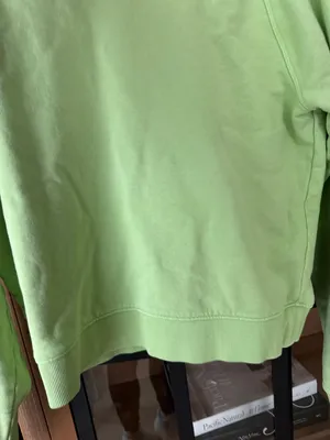 Outdoor Voices crewneck Jade Terry Green Sweatshirt Pullover Top lime thumbnail 10