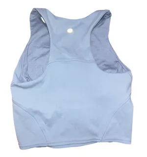 lululemon wunder under tank, powder blue size 2 thumbnail 2