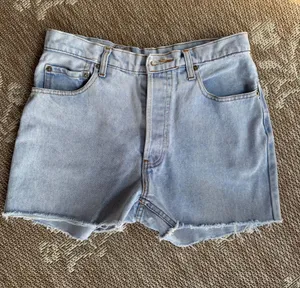 Levi's Light Blue Denim Jeans with Brown Leather Patch thumbnail 1