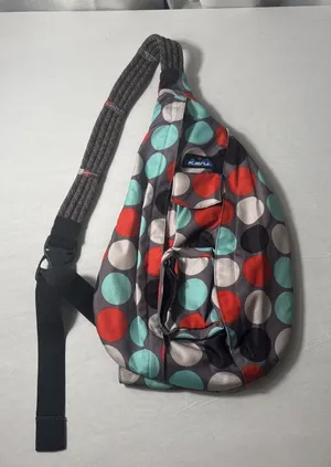 Kavu Rope Got Dots Sling Bag Backpack Crossbody Canvas‎ Outdoor Hiking thumbnail 1