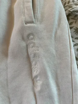 Adidas White Sweatpants thumbnail 2