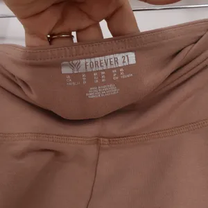 Forever 21 Biker Shorts Womens XS High Rise Tan Athletic Stretch Excellent thumbnail 2
