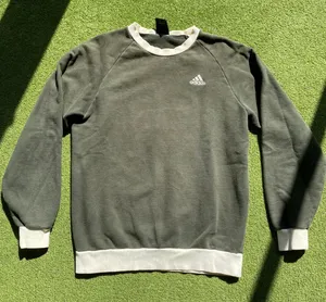 Adidas Olive Green Crewneck thumbnail 2