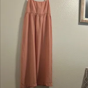 A New Day Pink Sleeveless Square Neck Maxi Sundress thumbnail 4