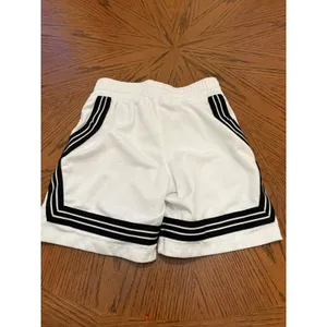Nike Fly Basketball Shorts Womens XS White Black Dri-FIT Mesh Athletic Striped thumbnail 5