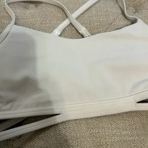 TNA Action White Sports Bra *Flawed* thumbnail 6