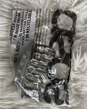 ASOS Design silver hair claw clip thumbnail 2