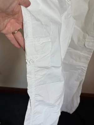 Motherhood White Maternity Straight Leg Pants thumbnail 4